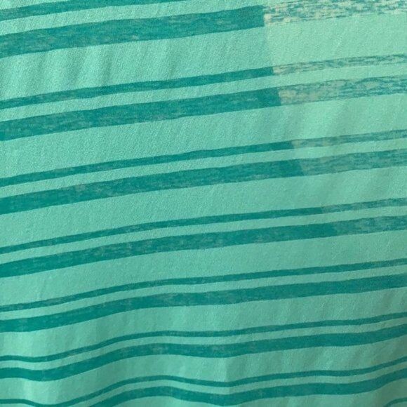 Brisas 2X Activewear Tops Womens 2X Stripes Short Sleeves - Picture 4 of 7